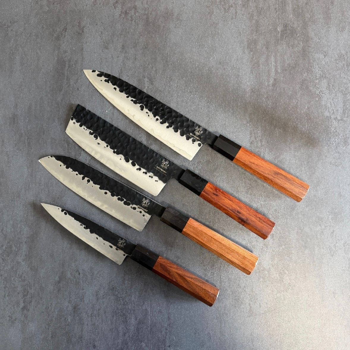 SET SHYNOBY HAMMERED BLACK