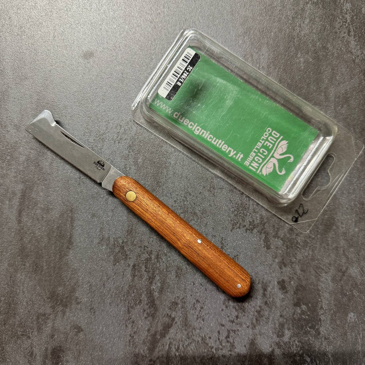 Coltello Da Innesto - Manico In Legno