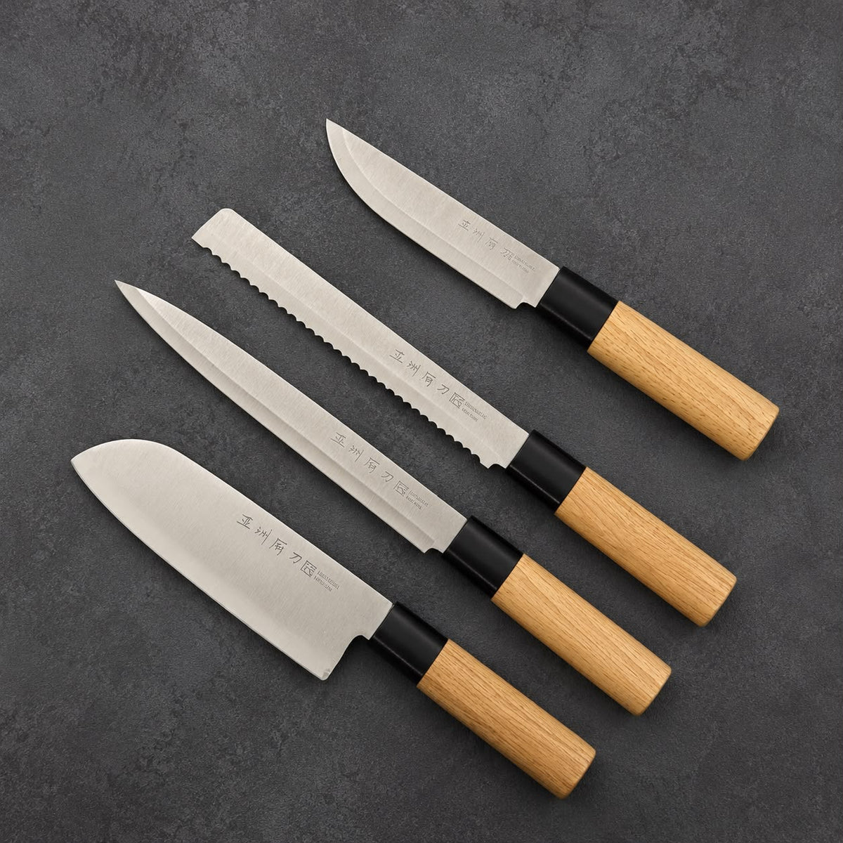 SET 4 COLTELLI CS + CEPPO MAGNETICO