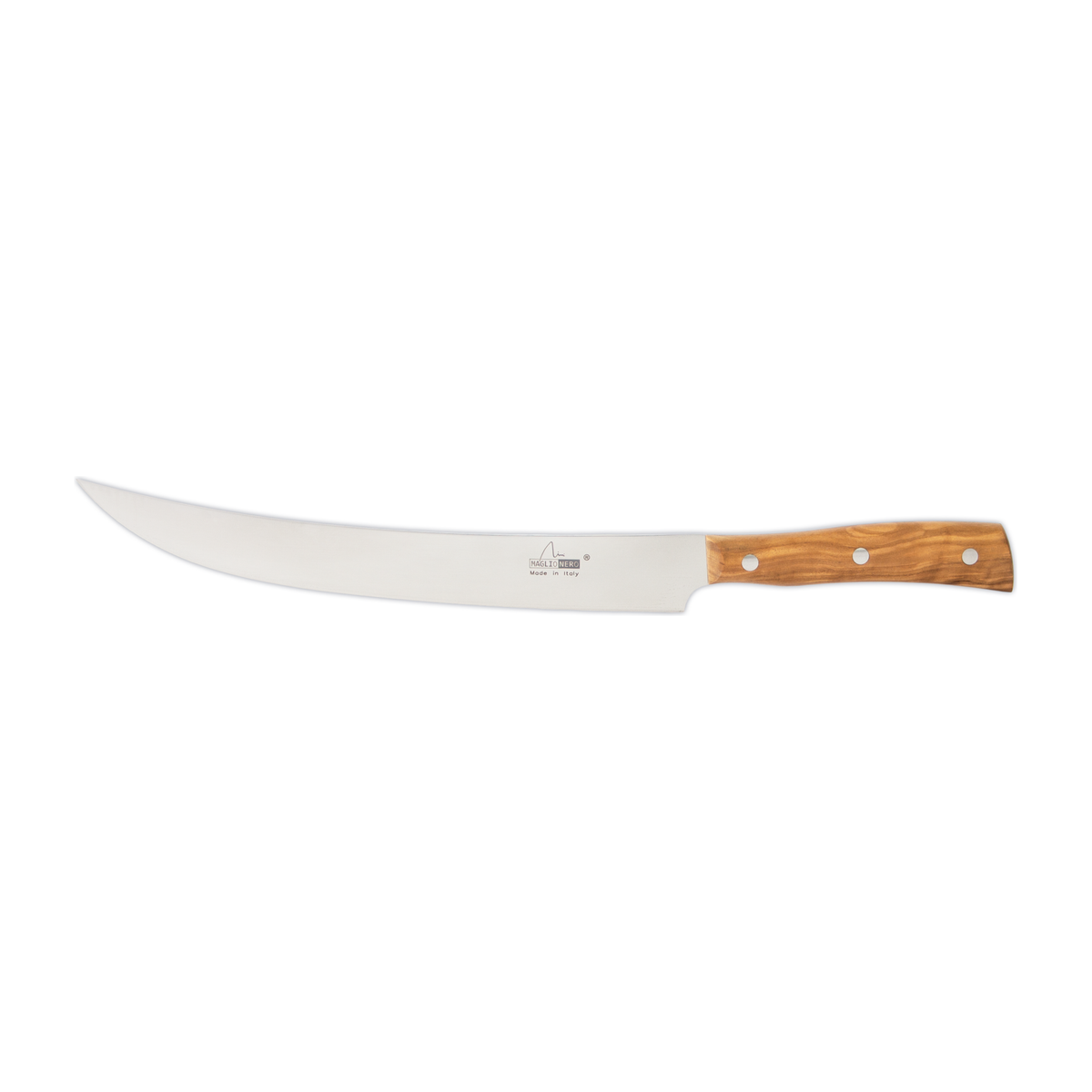 MAGLIO NERO - COLTELLO SCIABOLA - SCIMITARRA 26CM ULIVO