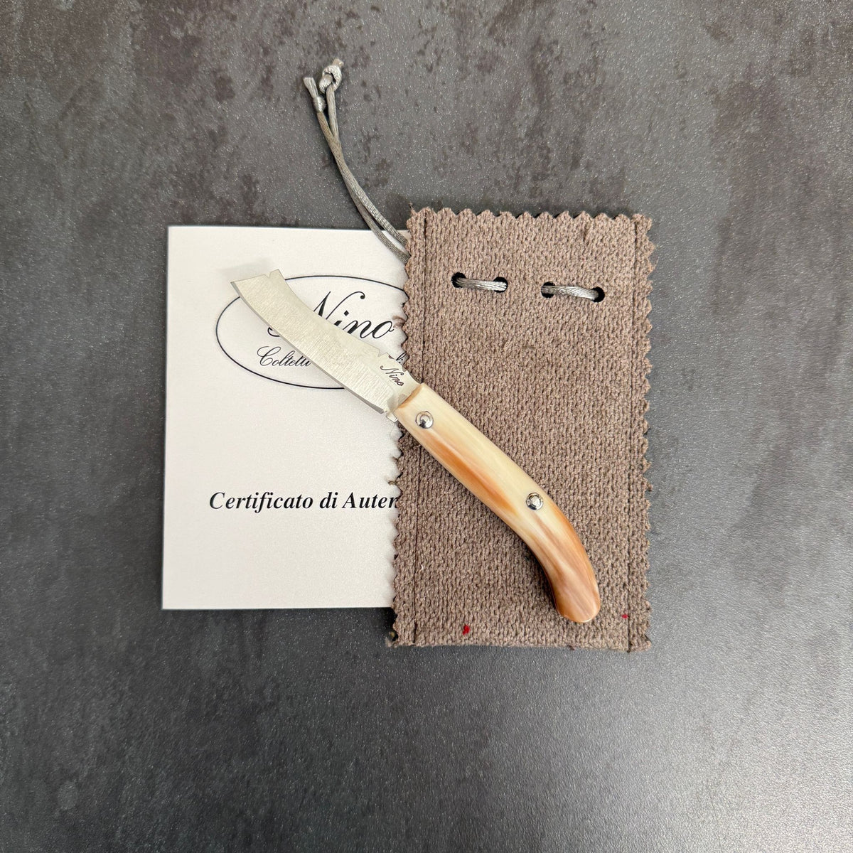 COLTELLO REGIONALE - MOZZETTA DI GUARDIAGRELE - 12CM - NINO NISTA