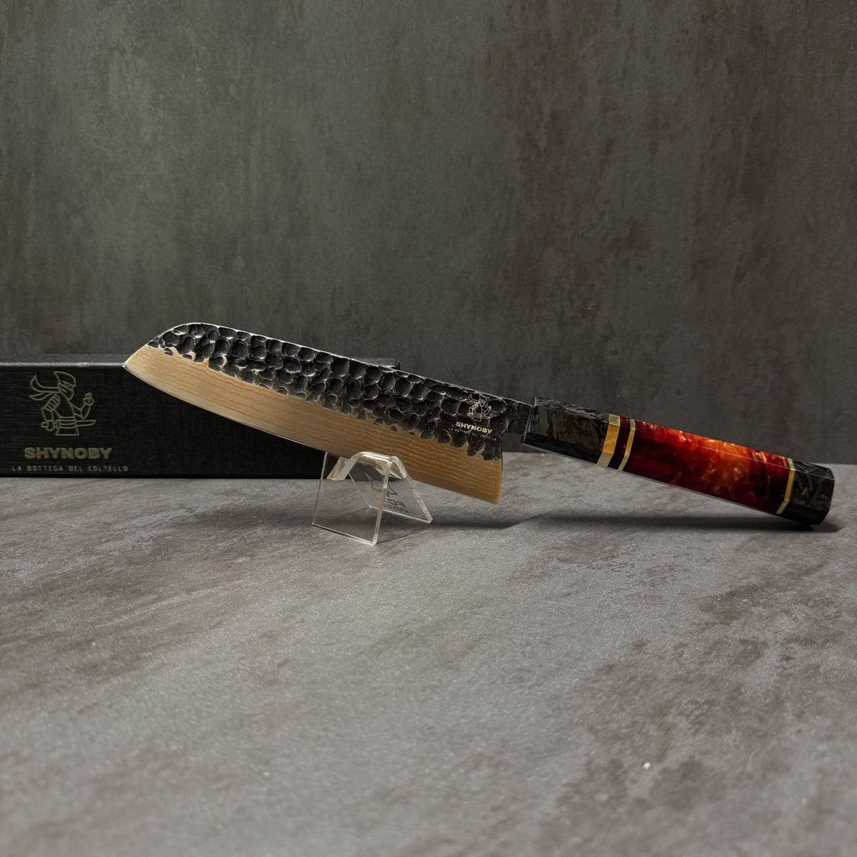 SHYNOBY FUOCO - LUXURY COLLECTION - Santoku 18cm