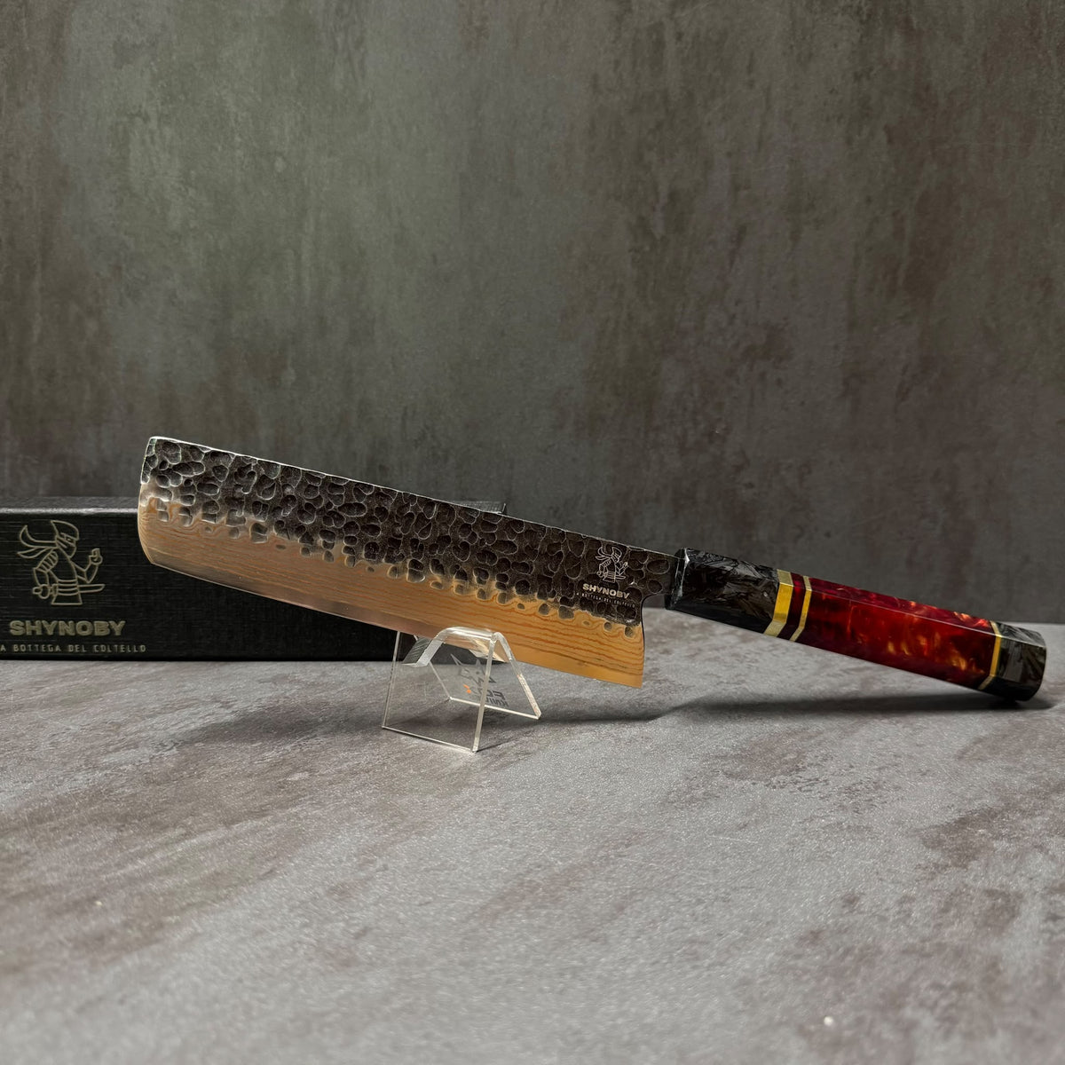 SHYNOBY FUOCO - LUXURY COLLECTION - Nakiri 18cm