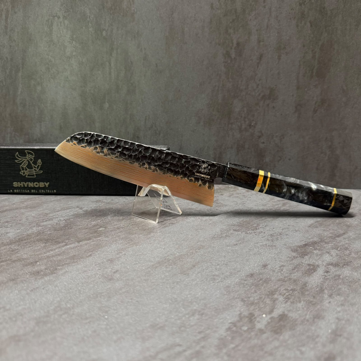 SHYNOBY TERRA - LUXURY COLLECTION - Santoku 18cm