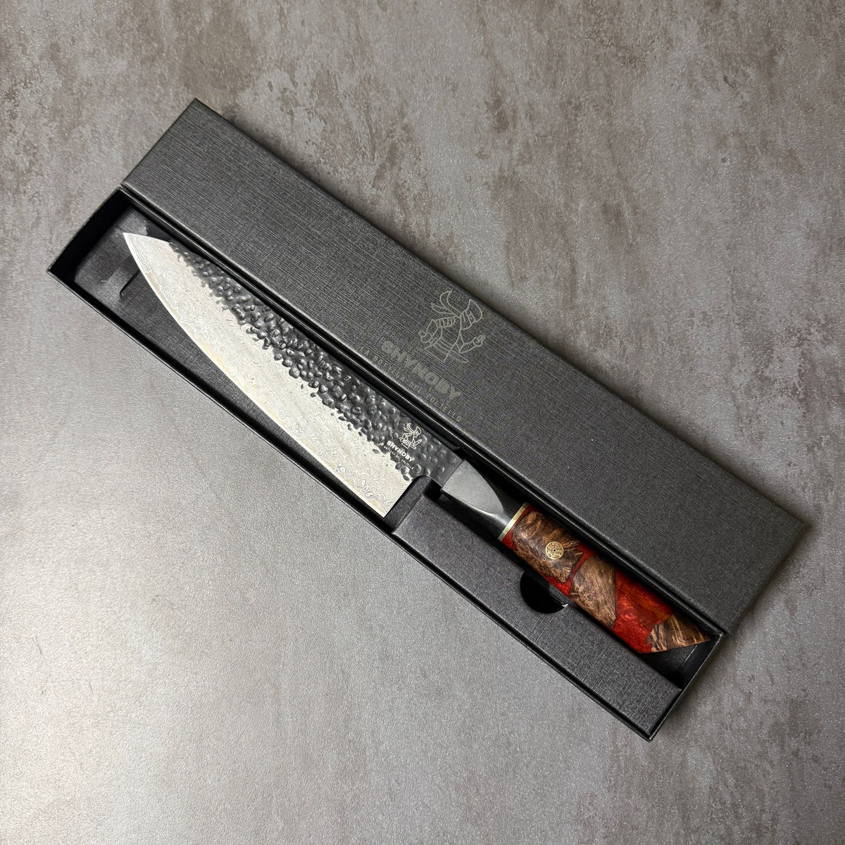 Shynoby Hammered Pro Red - Trinciante 22cm