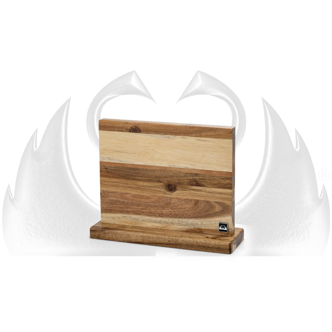 Ceppo Magnetico Vuoto - Due Cigni - Legno Di Acacia