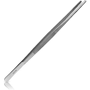 PINZA CHEF - IMPIATTAMENTO - ACCIAIO INOX 30CM